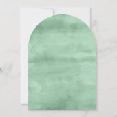 スイートグリーナリーフローラファーストコミューン招待状 招待状 (裏面)