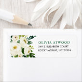 スイートグリーンフローラ差出人住所ラベル ラベル (インサイチュ)