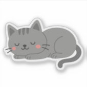 スイートグレー+キティスヌーズ シール (正面)