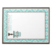 スイートケーキビジネスのメモ帳ターク ノートパッド (正面)