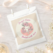 スイートケーキベーカリー フェイバーバッグ (クリップ留めされた状態)