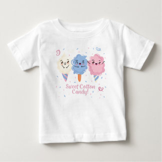 スイートコットンキャンディベビーTシャツ ベビーTシャツ
