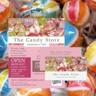 スイートコレクション、菓子用品 名刺