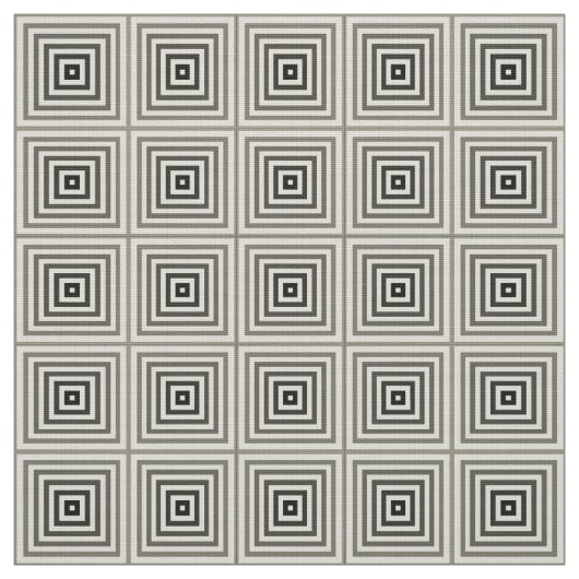 スイートコーンの幾何学模様 ファブリック (見本)