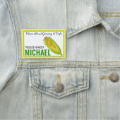 スイートコーンコブグロッサリーストアベジタブルベーグ 名札 (インサイチュ)