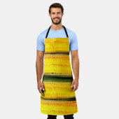 スイートコーン – ヴィンテージイラストレーション エプロン (着用した状態)