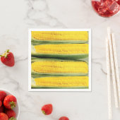 スイートコーン - ヴィンテージイラスト スタンダードカクテルナプキン (インサイチュ)