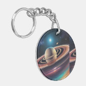 スイートサターン鍵鎖 キーホルダー (正面左)