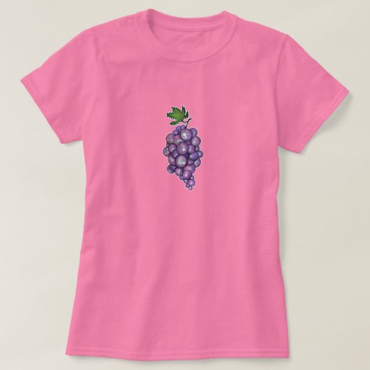 スイートサファイアグレープ Tシャツ (デザイン正面)