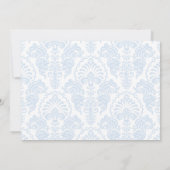 スイートサファリアニマルズボーイベビーシャワー招待状 招待状 (裏面)