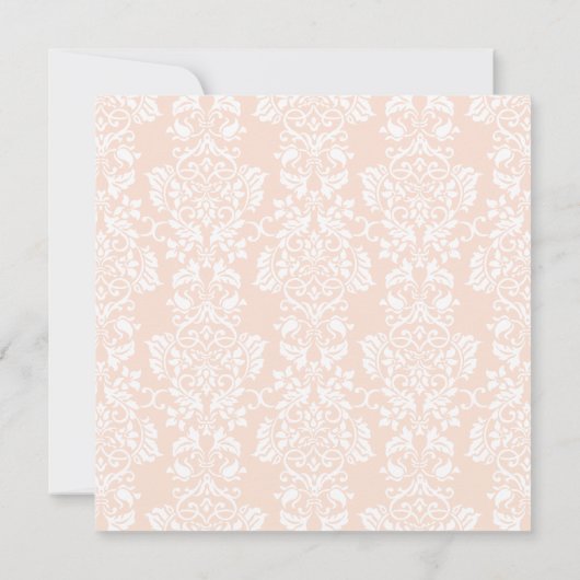 スイートサファリアニマルパレードベビーシャワー招待状 招待状 (裏面)