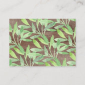 スイートサファリベイビーシャワーおむつラッフルチケット エンクロージャーカード (裏面)