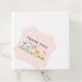 スイートサファリ動物ベビーシャワーお気に入りギフトラベル フェイバータグ (インサイチュ)