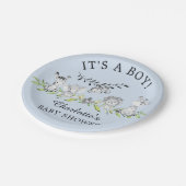 スイートサファリ動物赤ちゃんシャワー7"プレート ペーパープレート (アングル)