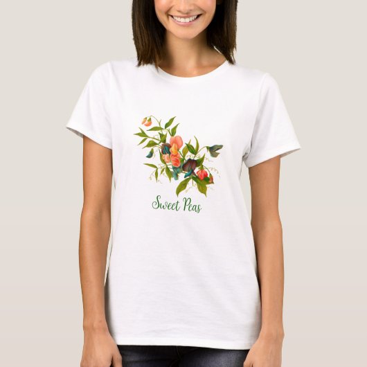 スイートサマリースイートピーズTシャツ Tシャツ (正面)