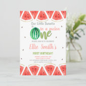 スイートサマーガールパーティーカード 招待状 (スタンド正面)