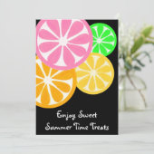 スイートサマータイムトリーツパーティー招待状 招待状 (スタンド正面)