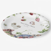 スイートサマーピクニック |赤ちゃんシャワー ペーパープレート (アングル)