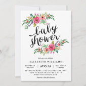 スイートサマーベビーシャワー招待状 招待状 (正面)