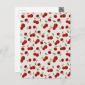 スイートサマーレッドさくらんぼガーデン シーズンポストカード (正面/裏面)