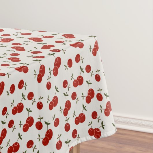 スイートサマーレッドさくらんぼガーデン テーブルクロス (インサイチュ)