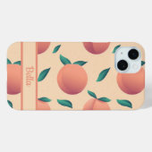 スイートサマー peach パターン Case-Mate iPhoneケース (裏面 (横))