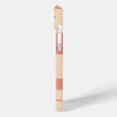 スイートサマー peach パターン Case-Mate iPhoneケース (裏面 / 左)
