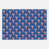 スイートサンタクロースがアラバマを訪れる ラッピングペーパーシート (正面3)