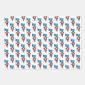 スイートサンタクロースがコネチカットを訪れる ラッピングペーパーシート (正面3)