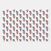 スイートサンタクロースがコロラドを訪れる ラッピングペーパーシート (正面3)