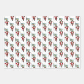 スイートサンタクロースがデラウェアを訪れる ラッピングペーパーシート (正面)