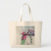 スイートサンタクロースの手紙シークレットサンタ ラージトートバッグ (正面)