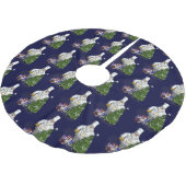 スイートサンタクロース料理人 ブラッシュドポリエステルツリースカート (アングル)