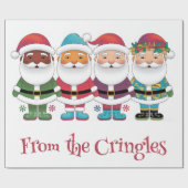 スイートサンタ ラッピングペーパー (フラット)