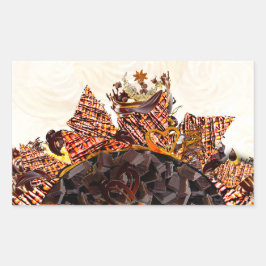 スイートサンデー！ :) CBS サンデーモーニング サンズ 長方形シール