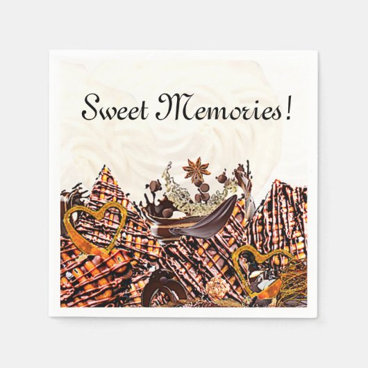 スイートサンDAY! :) スタンダードカクテルナプキン (正面)