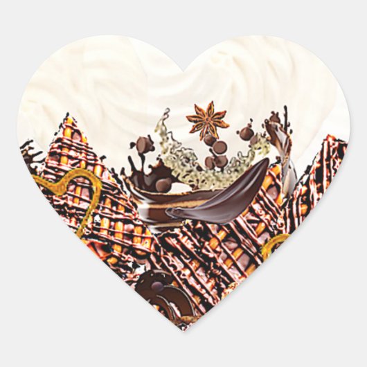 スイートサンDAY! :) ハートシール (正面)