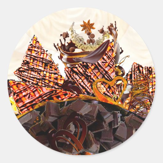 スイートサンDAY！ :) ラウンドシール (正面)