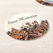 スイートサンDAY！ :) ラウンドペーパーコースター (アングル)