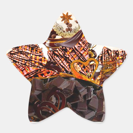 スイートサンDAY! :) 星シール (正面)