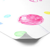 スイートショップキャンディ誕生日へようこそ ポスター (角)