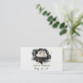 *~*スイートショップベーカリー3 QRソーシャルメディア 名刺 (スタンド正面)