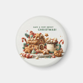 スイートジンジャーブレッドハウス クリスマス マグネット