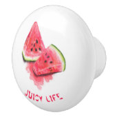 スイートスイカのセラミックノブ – カスタム文字 セラミックノブ (右)