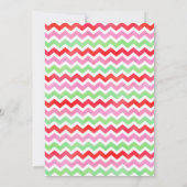 スイートスイカガール誕生パーティーの招待 招待状 (裏面)