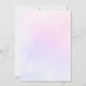 スイートスイカサマー誕生日ガールパーティー 招待状 (裏面)