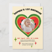 スイートスイカリボンサマー招待状 招待状 (裏面)