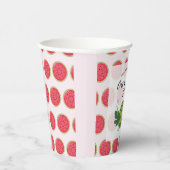 スイートスイカリボンサマー招待状 紙コップ (右)