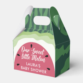 スイートスイカ夏メロンベイビーシャワー フェイバーボックス