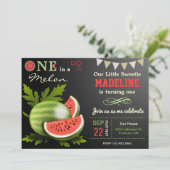 スイートスイカ最初の誕生日パーティー 招待状 (スタンド正面)